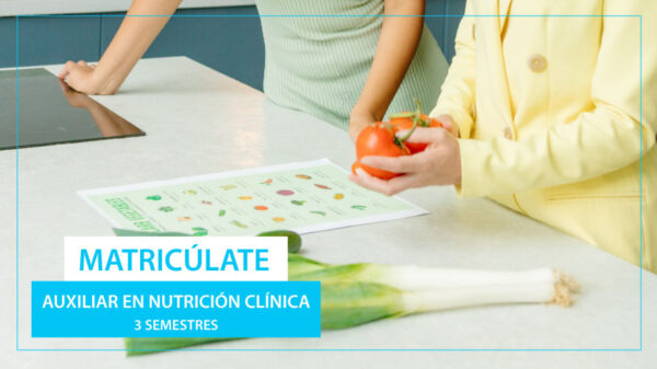 Auxiliar en nutrición clínica
